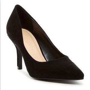 Black Suede Classic Pump
